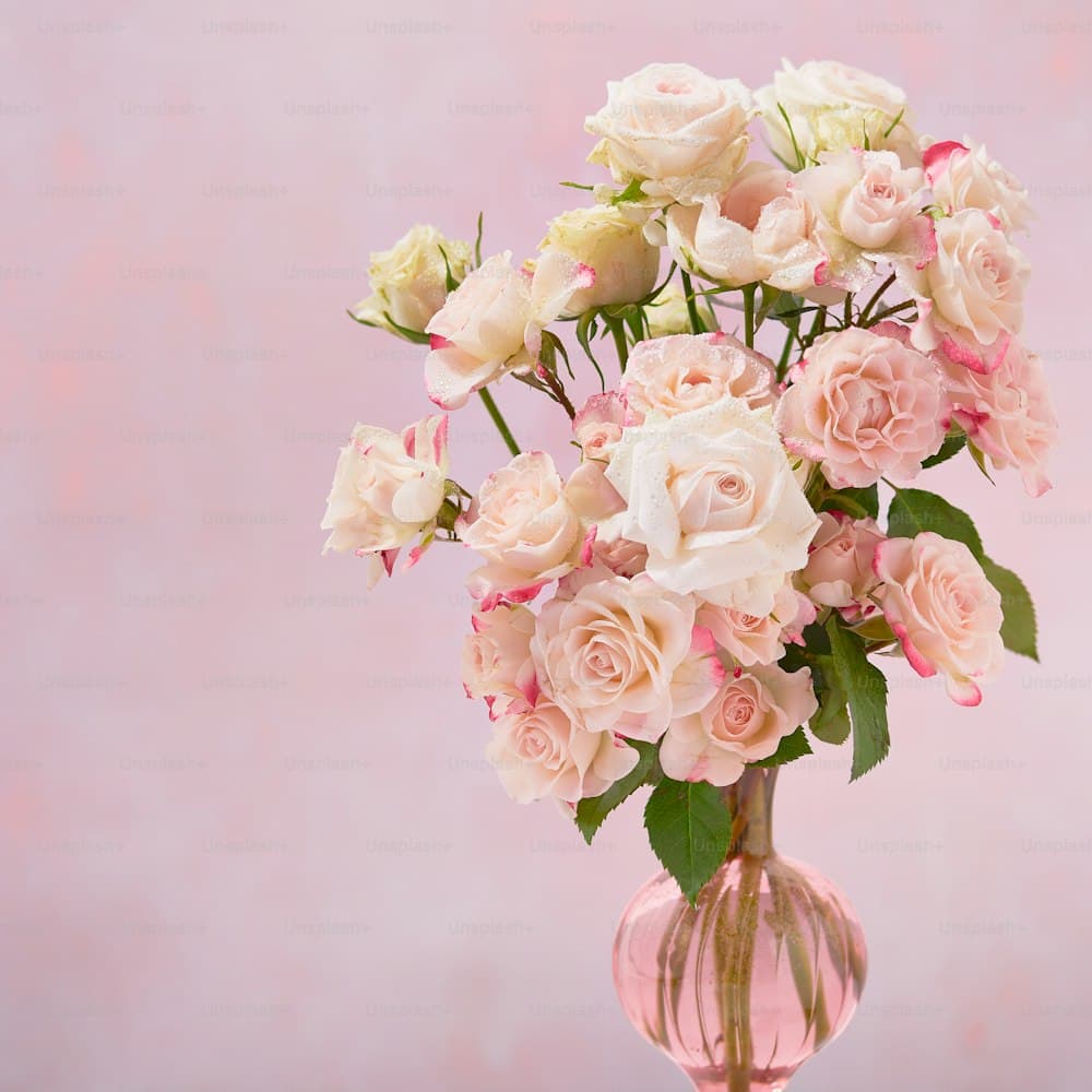 Garden Rose Bush — 21" real-touch latex bloom